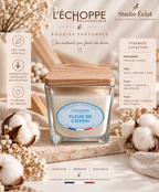 Fleur de Coton - Bougie parfumée 190g