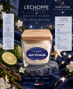Nuit Étoilée- Bougie parfumée 190g