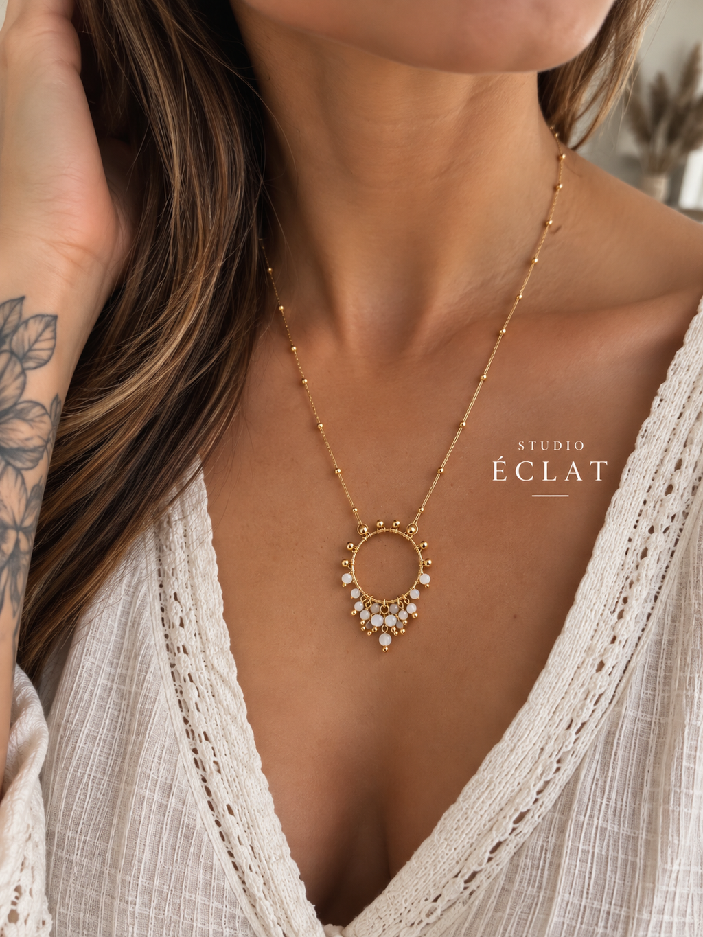 Collier Agate