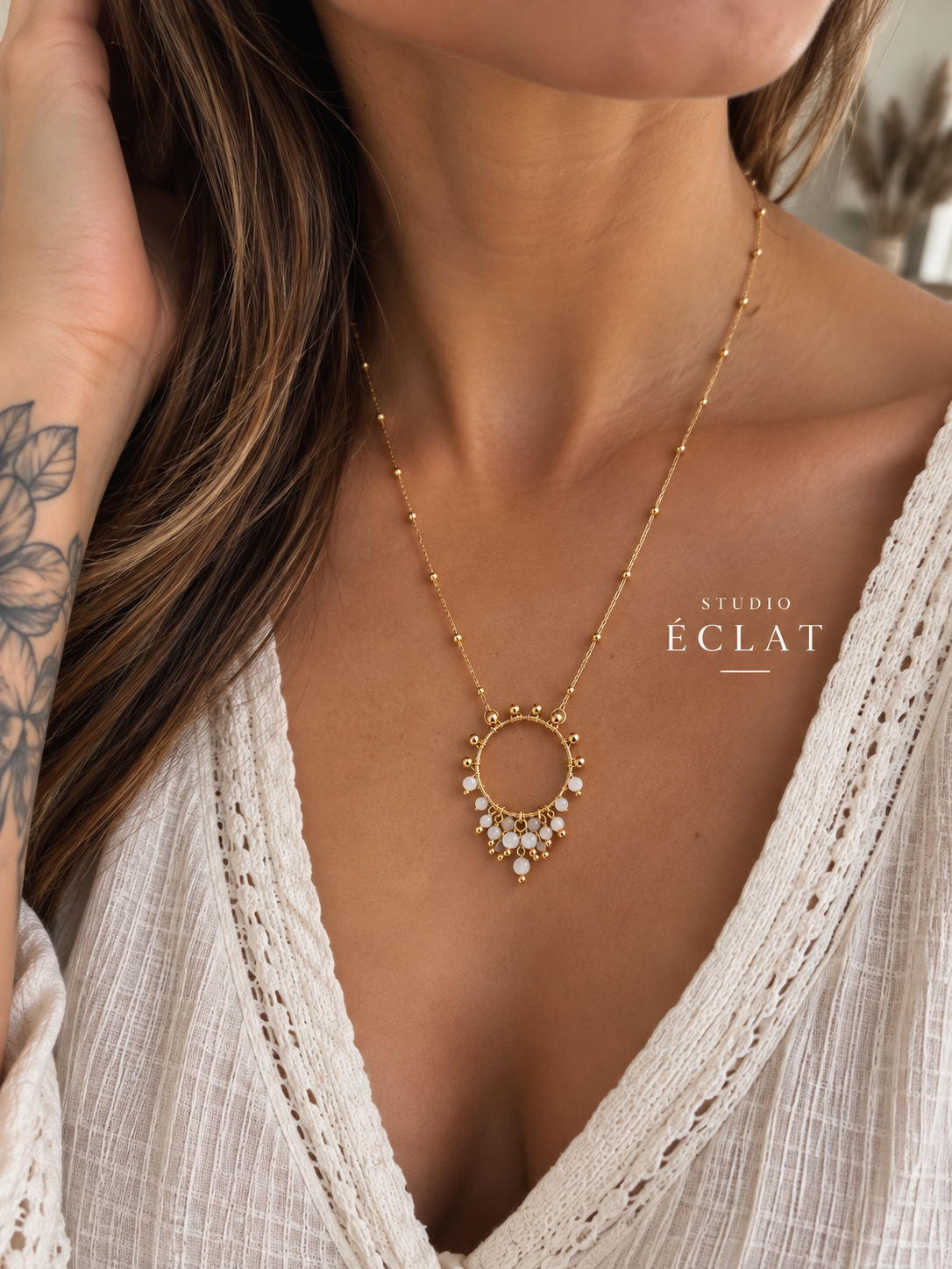 Collier Agate