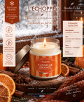 Cannelle Orange - Bougie parfumée 180g - Edition Hiver