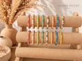 Bracelet Jonc thaïlandais émaillé en laiton
