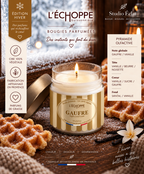 Gaufre - Bougie parfumée 180g - Edition Hiver