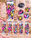 Gourde isotherme sublimée – Girl Power Edition Graffiti 600 ml
