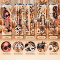 Gourde isotherme sublimée – Girl Léopard 🐆 600 ml