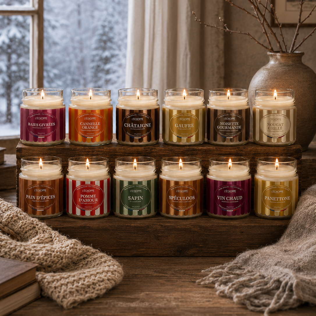 Cannelle Orange - Bougie parfumée 180g - Edition Hiver